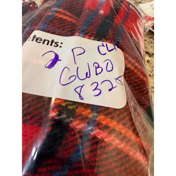 Vtg All Wool Glentana Scotland Plaid Fringed Throw Blanket Sofa Cabin core - Picture 9 of 9